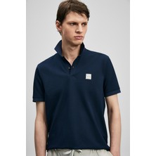 Lufian Carter Smart Erkek Polo Tişört Lacivert