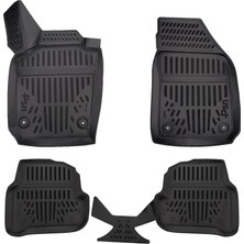 Psn Volkswagen Polo 5  (2010-2017) İle Uyumlu - Araca Özel 3D Paspas