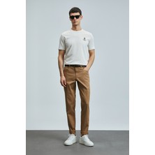 Lufian Helt Spor 5 Cep Erkek Pantolon Slim Fit Deve Tüyü