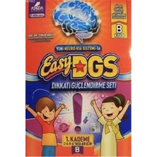 Teknocan Marketing Easy Dgs Dikkati Güçlendirme Seti (3 - 4 - 5 - 6 Yaşlar Için) 1. Kademe B
