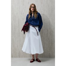 Lufian Lısa Kadın Etek Kırık Beyaz