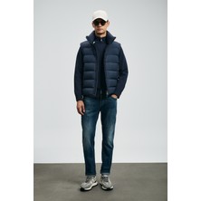 Lufian Lukas Spor Jean Erkek Pantolon Slim Fit Mavi