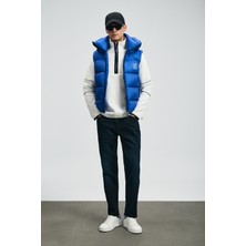 Lufian Franz Spor Jean Erkek Pantolon Straight Fit Mavi