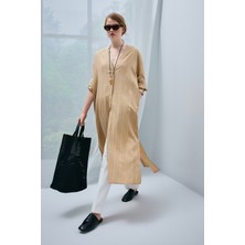 Lufian Isabel Kadın Elbise Deve Tüyü