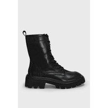 Lufian Katıa Kadın Deri Bot Siyah