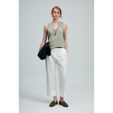 Lufian Clara Kadın Triko Atlet Yeşil