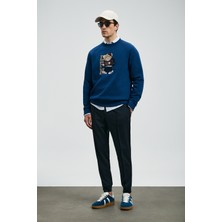 Lufian Pıto Jogger Pantolon Slim Fit Lacivert
