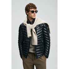 Lufian Luc Kaz Tüyü Erkek Mont Siyah