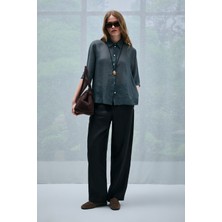 Lufian Hanna Kadın Gömlek Nefti Yeşil