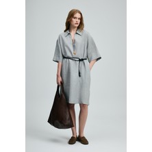 Lufian Faıry Kadın Elbise Gri