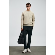 Lufian Daren Smart Erkek Chino Pantolon Slim Fit Siyah