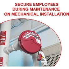 Teknocan Marketing S410RED M/kilit Kilitleme Asma Kilit - Kırmızı