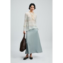 Lufian Lace Kadın Kazak Krem