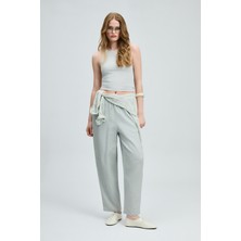 Lufian Humer Kadın Pantolon Nane Yeşili