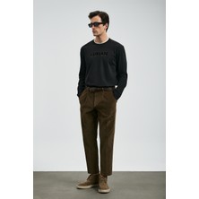 Lufian Federıc Kadife Erkek Chino Pantolon Comfort Fit Deve Tüyü