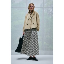 Lufian Darı Kadın Etek Bej