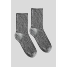 Lufian Stella Kadın Çorap Gri