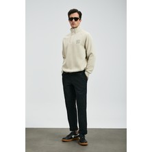 Lufian Tom Fashion Erkek Chino Pantolon Slim Fit Siyah