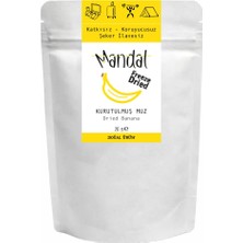 Mandal Freeze Dried Muz Kurusu  Dondurularak Kurutulmuş Muz