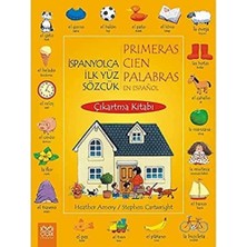 Teknocan Marketing Ispanyolca Ilk Yüz Sözcük Çıkartma Kitabı