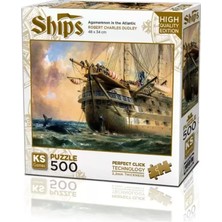 Paradise Sda 20050 Hms Agamemnon In Atlantic 500 Parça Puzzle -Nessiworld Puzzle 4523
