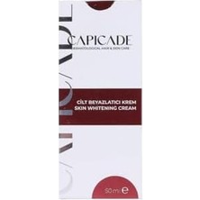 Teknocan Marketing Capicade Cilt Beyazlatıcı Krem 50 ml