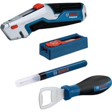 Teknocan Marketing Profesyonel El Aleti Seti 4 Parça (1x Şişe Açacağı; 1x Değiştirilebilir Bıçağı 180MM; 1x Işaretleme Kalemi; 1x Bıçağı Yedeği 10 Parça; 1x L-Boxx Mini)