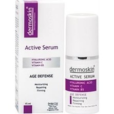 Dermoskin 15 ml Aktif Serum C Vitamini ile Aydınlatıcı ve Canlandırıcı Etki Sağlayan Serum