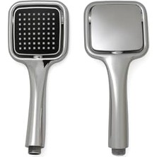 Teknocan Marketing Duş Başlığı, Yüksek Basınçlı, Su Tasarruflu, Ultra Dayanıklı, Yüksek Kalite, Şık Tasarım, Ekonomik El Duşu (Kare)