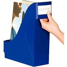 Teknocan Marketing Proje Kutusu Plastik Yeni 9.8X31.8X29.1 Mavi 2425T