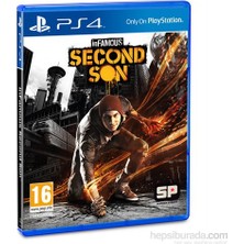 Sucker Punch İnfamous Second Son Aksiyon Macera Oyunu PS4 Türkçe Dublaj ve Altyazı Seçeneği ile Uyumlu