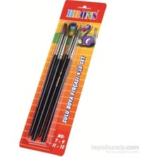 Brons Br-617 Sulu Boya Fırçası Set (7-9-11-12) Esnek Yapısıyla Her Yaştan Sanat Tutkunlarına Uygun