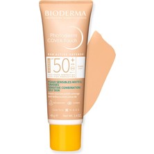 Teknocan Marketing Photoderm Cover Touch SPF50+ Light Karma ve Yağlı Ciltler Için Yoğun Kapatıcı Etkili Yüksek Korumalı Renkli Güneş Kremi 40 ml