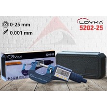 Teknocan Marketing 5202-25 Dijital Hassas Mikrometre 0-25 mm
