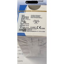 Trulene 6.0 Yuvarlak Prolen Cerrahi Iplik ( 12 Adet ) Iğneli