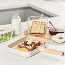 Teknocan Marketing Dikdörtgen Cam Kapaklı Tava 29 cm