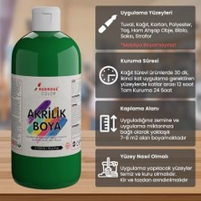 Teknocan Marketing Yeşil Akrilik Boya 500GR