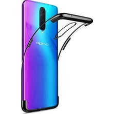 Teknocan Marketing Oppo RX17 Pro Kılıf Skyfall Transparent Clear Siyah
