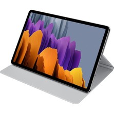 Teknocan Marketing Book Cover EF-BT630 Bookcase Galaxy Tab S8, Galaxy Tab S7 Açık Gri Tablet Kılıfı