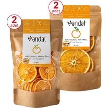 Mandal Kurutulmuş Portakal, Mandalina Dilimleri Kurutulmuş Meyve Kurusu Dilimleri 100 gr