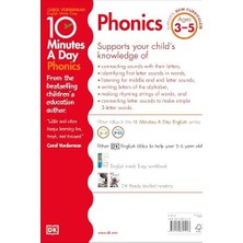 Teknocan Marketing 10 Minutes A Day Phonics, Ages 3-5 (Preschool): Supports The National Curriculum, Helps Develop Strong English Skills