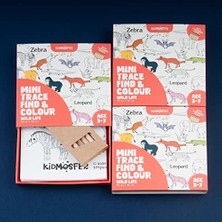 Teknocan Marketing Noktaları Birleştir Bul Boya Poster (Orman Hayvanları)