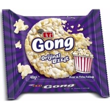 Eti Gong 720 gr Mısır Patlağı 40 gr × 18 Paketinde Orijinal Lezzet Mısır İçerir