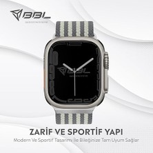 Teknocan Marketing Series Se/11/10/9/8/7/6/5/4/3 ile Uyumlu Kumaş Kordon 49MM/46MM/45MM/44MM (Series 1-3 - 42MM)