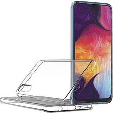 Teknocan Marketing Galaxy A30S Kılıf 6 Tarafı Tam Full Koruma 360 Clear Soft Şeffaf