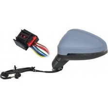 Spj Audi A4 Elektrikli Ayna 2016 Sonrası  Astarlı Sinyalli 6 Pin Sol (Oem NO:8W1857409D9B9)