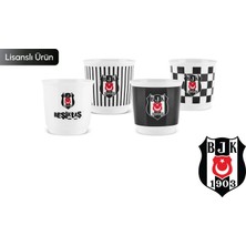 Karaca x Beşiktaş  Lisanslı 4 Kişilik Espresso Fincan Seti 90 ml