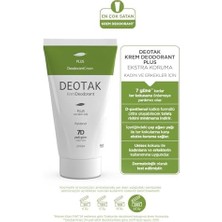 Teknocan Marketing Deotak Plus Ekstra Koruma 7 Güne Kadar Etkili Krem Deodorant 35 ml