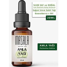 Teknocan Marketing Masala Amla Saç Bakım Yağı 20 Ml. Soğuk Pres (Gooseberry Carrier Oil) Bektaşi Üzümü