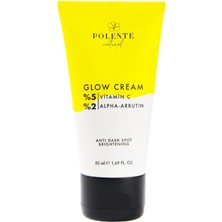 Teknocan Marketing Polente Natural - Glow Cream - Vitamin C & Arbutin Içeren Aydınlatıcı Leke Kremi (50 Ml)